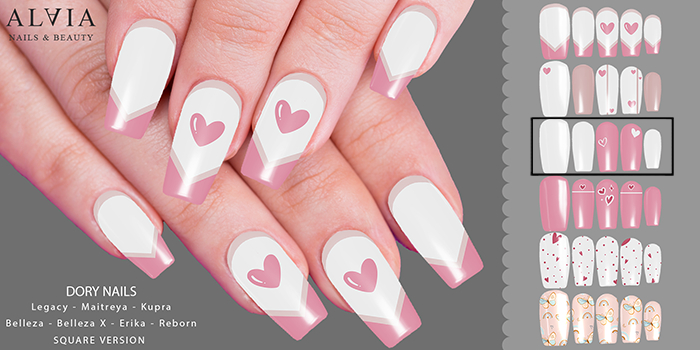 Square Dory Nails 2.0 - 3 - Alaia Store
