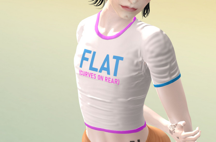 [Px] LaraXflat T-shirt FATPACK
