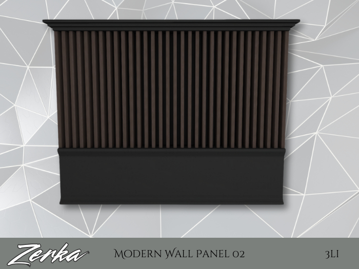 Modern Wall Panel 02