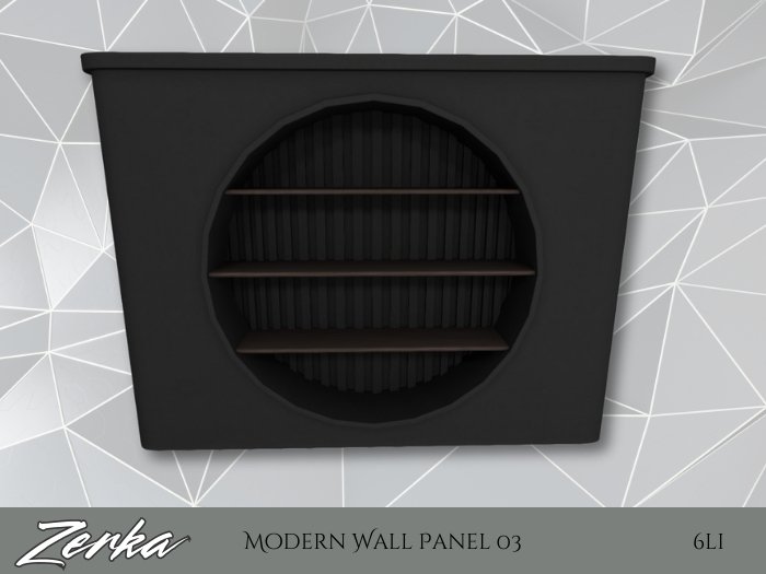 Modern Wall Panel 03