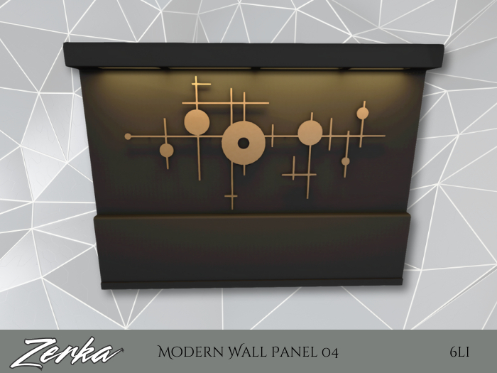 Modern Wall Panel 04