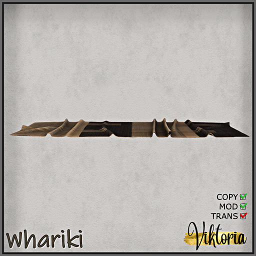 Whariki Carpet Runner* Blue Gray*add me*