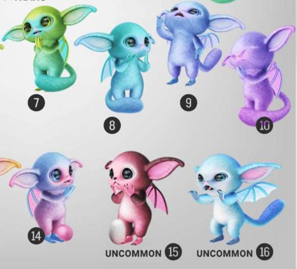 SEmotion Libellune Tiny Creature XS Companion COMMON 14