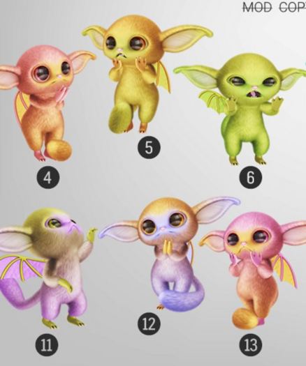 SEmotion Libellune Tiny Creature XS Companion COMMON 12
