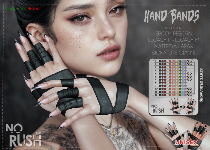 [NORUSH] Hand Bands  -unpack-