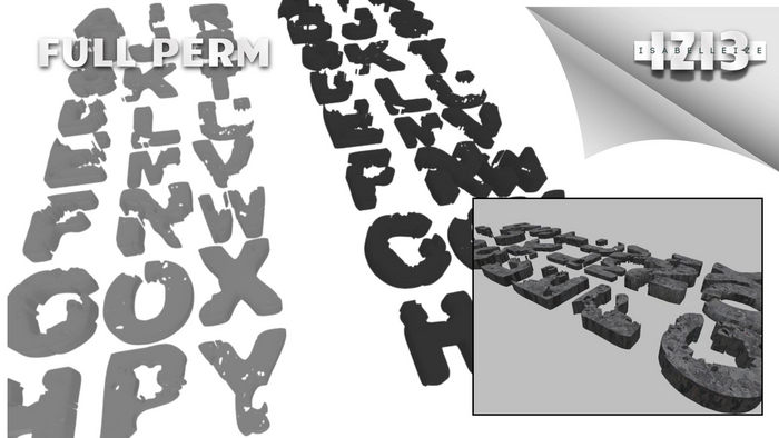 Broken Alphabet - Full Perm