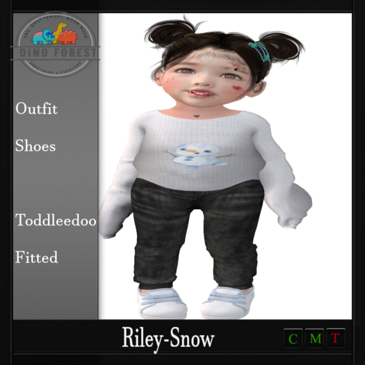 Dino Forest-Riley-Snow unpacker
