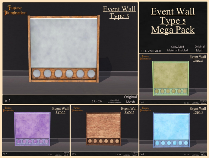 Event Wall Type 5 Mega Pack