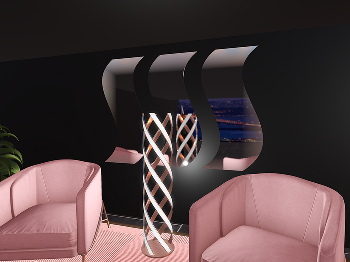 D.N.Design - Mirror S AX0325 PBR