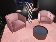 D.N.Design -  Armchair 01XS-PG-Pink PBR