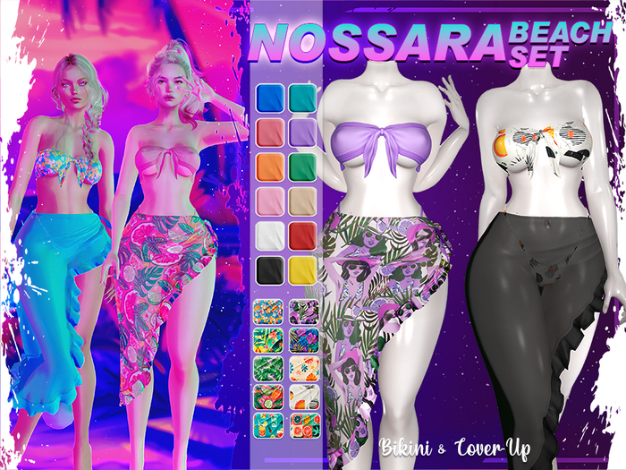 <-NINFANIUM->Nossara Beach Set