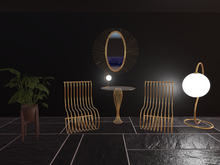 Box- D.N.Design - Mirror Gold sun AX0325 PBR