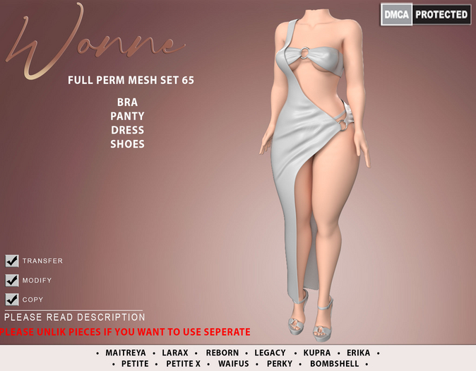WONNE (65) Full Perm Mesh 
