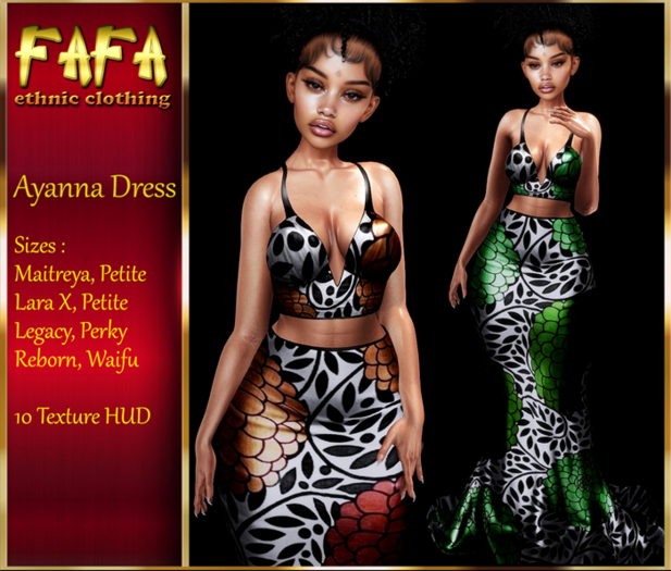 {FAFA}Ayanna Dress (unpack)