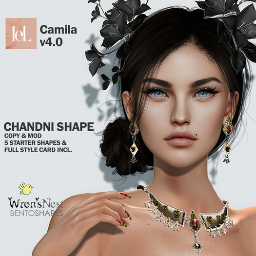 LELUTKA CAMILA SHAPE - { wren's nest } - Chandni