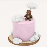 SKVOSTbaby - Dreamy Teddy Cake - Baby Pink
