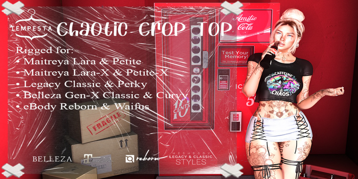 .:Tempesta:. Chaotic Crop Top