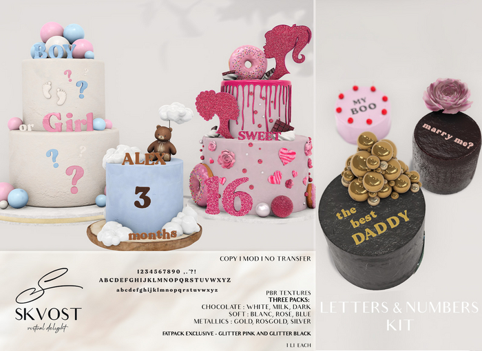 SKVOST - Letters & Numbers Kit - Fatpack