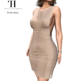 Thalia Heckroth - Emilia Dress NUDE