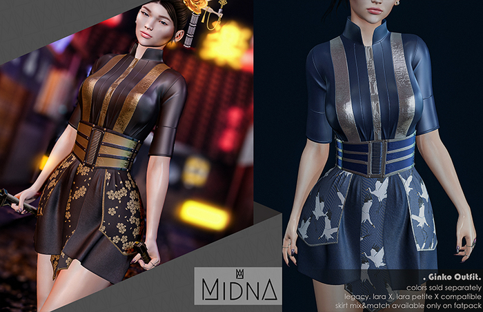 MIDNA - Ginko Outfit *FATPACK* [ADD]