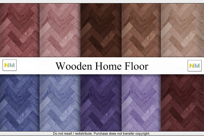Hom Textures Second Life Marketplace - Wooden Home Floor Textures NM
