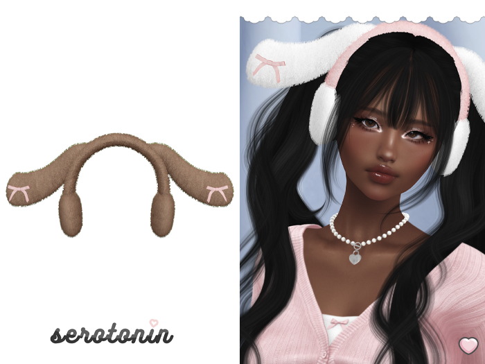 serotonin. cinna earmuffs : brown