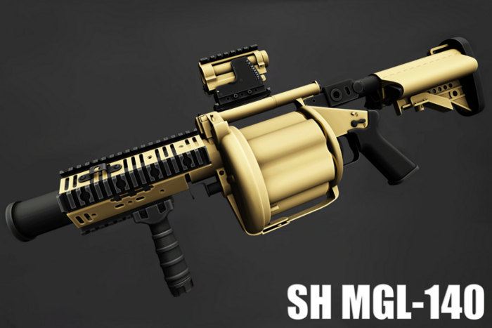 SH RP Prop Gun - MGL-140