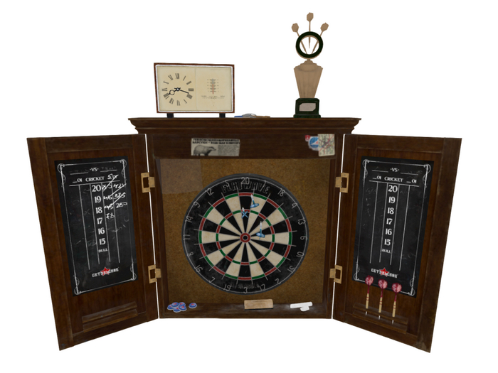 Dartboard Cabinet