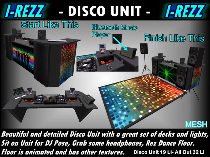 I-REZZ DISCO UNIT 