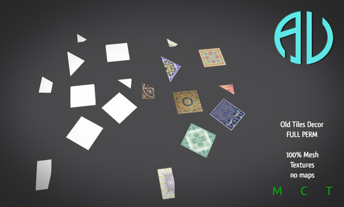 AV - Old Tiles Decor FULL PERM