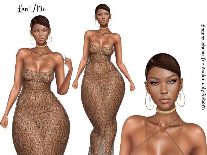Lun'Atic Shanna Shape / Head Avalon /reborn