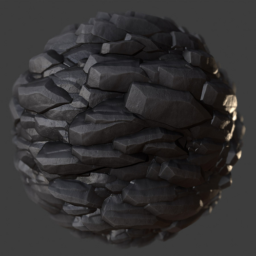 KCR Creations stacked-rock-cliff  full perm pbr