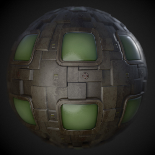 KCR Creations space-ship-monitor full perm pbr