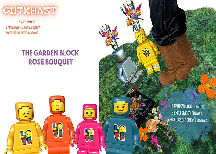 OUTKHAST -  GARDEN BLOCK PLANTER FATPACK 