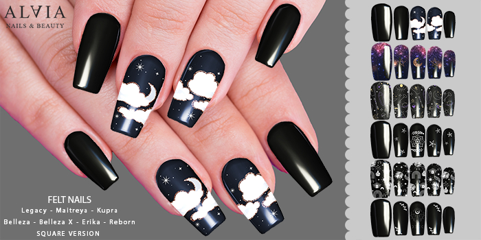 FATPACK - Square Felt Nails 2.0 - Alaia Store
