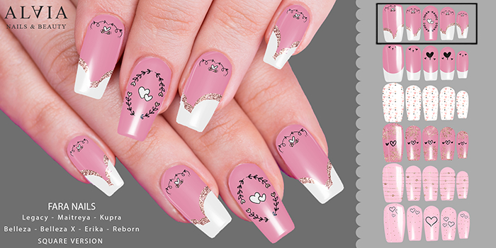 Square Fara Nails 2.0 - 1 - Alaia Store