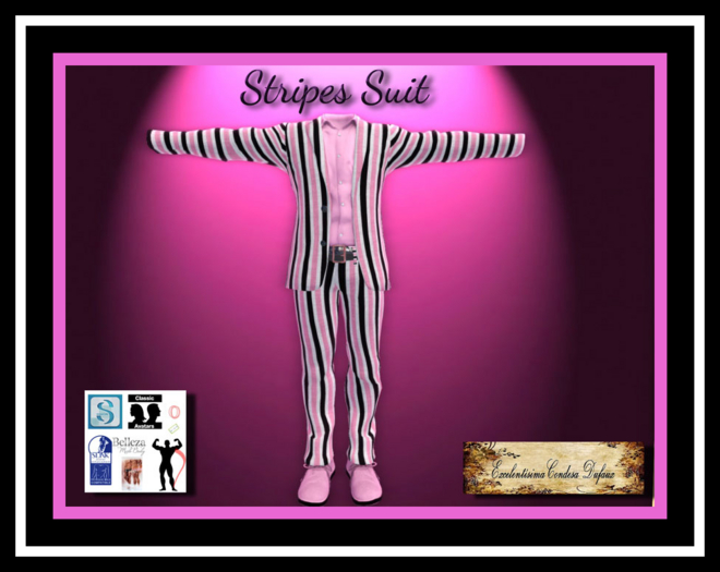 Stripes Suit Jacket (Wear)