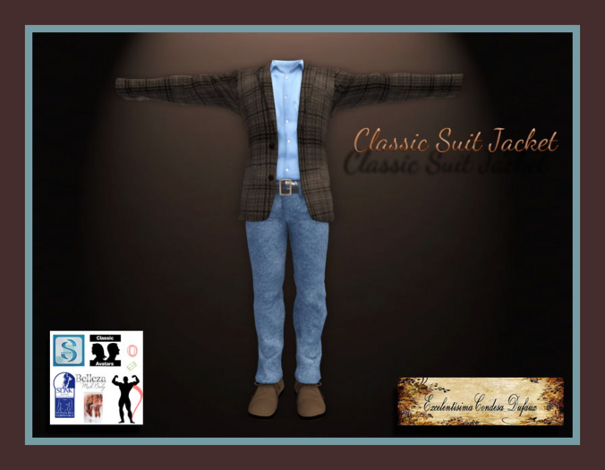 Classic Suit Jacket -  (Wear)