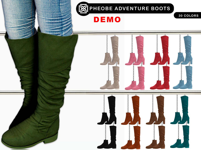 Addams - Pheobe - Adventure Boots #DEMO
