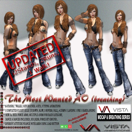 VISTA ANIMATIONS-MOST WANTED AO