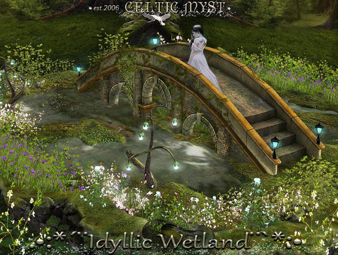  ✰:*´¨*Fantasy Forest Collection: IDYLLIC BRIDGE IN BIOTOPE