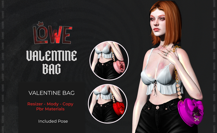 ! Lowe - Valentine Bag - Red