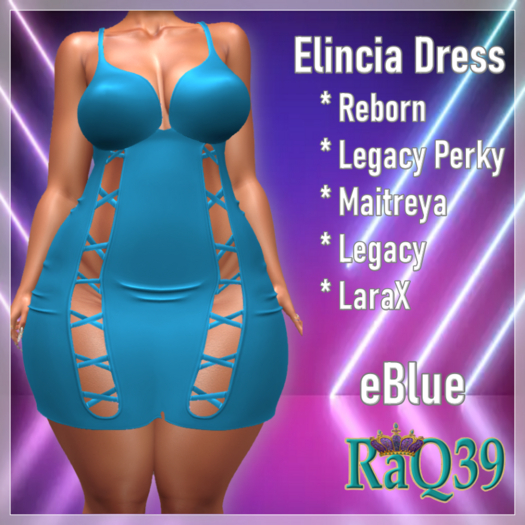 [R39] Elincia Dress-eBlue