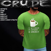 Coffee Stats Men's T-Shirt (MCT) <Wear Me>
