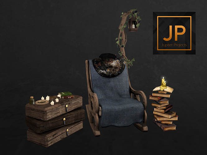 05. Vulnus Forest Witch Rocking Chair