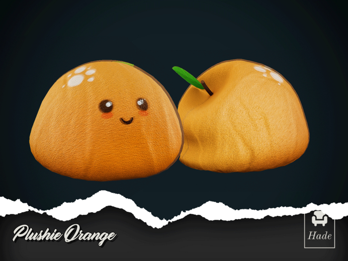 Hade - Orange Plushie