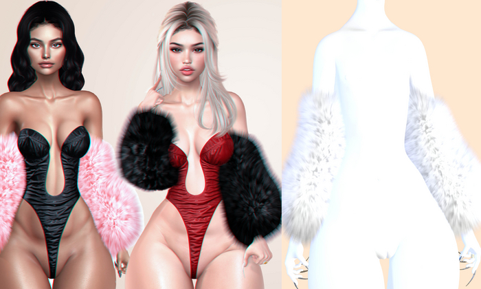 #DOUCEUR - Achillea set - white fur