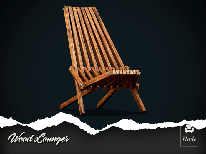 Hade - Wood Lounger