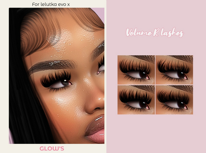 GLOW'S-VOLUME R LASHES COLLECTION EVO X