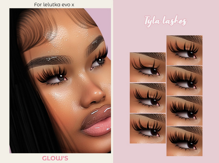 GLOW'S-TYLA LASHES COLLECTION EVO X